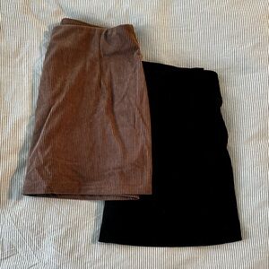 2-Pack Halara Corduroy Skorts